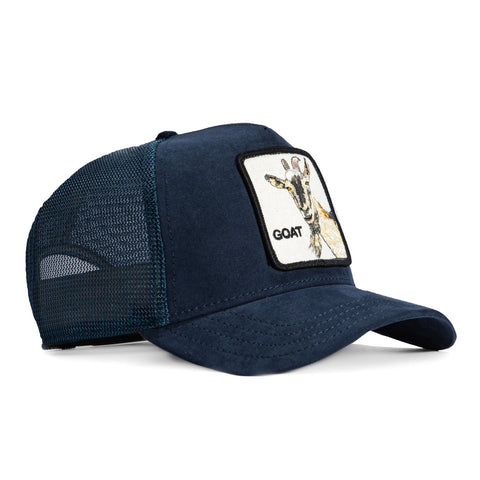 Goorin Bros Suede Goat Adjustable Trucker Hat - Navy Goorin Bros