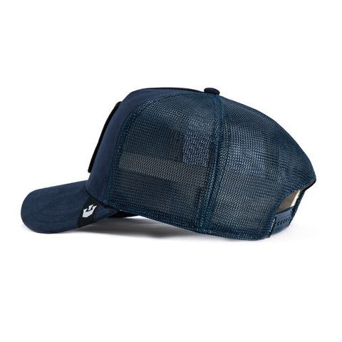 Goorin Bros Suede Goat Adjustable Trucker Hat - Navy Goorin Bros
