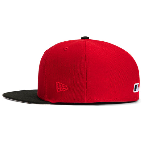 New Era 59Fifty Los Angeles Dodgers Hat Red, Black, White – Hat Club