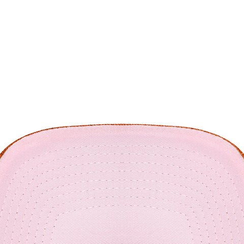 New Era 9Forty A-Frame Atlanta Braves 1999 World Series Patch Snapback Hat - Burnt Orange