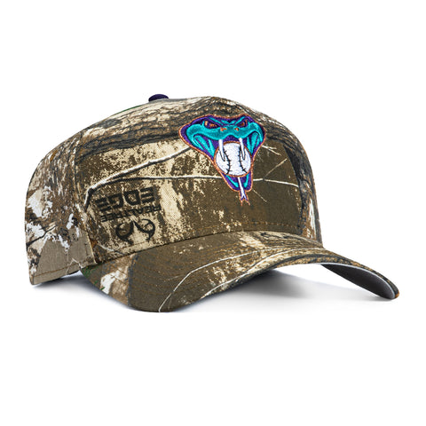 New Era 9Forty A-Frame Arizona Diamondbacks Snakehead Snapback Hat - Realtree New Era