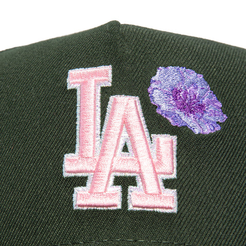 New Era 9Forty A-Frame Los Angeles Dodgers Sharon Snapback Hat - Green