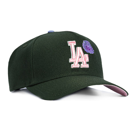 New Era 9Forty A-Frame Los Angeles Dodgers Sharon Snapback Hat - Green New Era