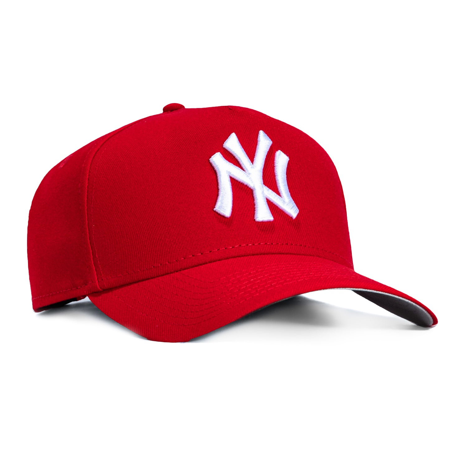 New Era 9Forty A-Frame New York Yankees Snapback Hat - Red, White