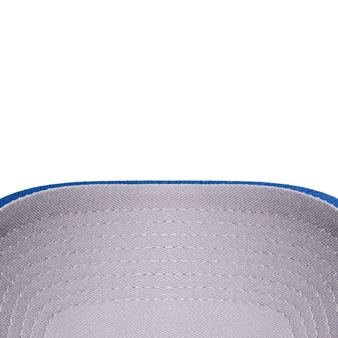 New Era 9Forty A-Frame Los Angeles Lakers 310 Patch Flame Snapback Hat - White, Royal