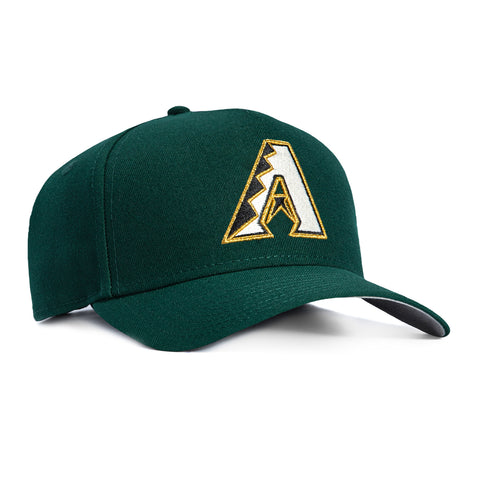 New Era 9Forty A-Frame Arizona Diamondbacks Snapback A Hat - Green, Ivory New Era
