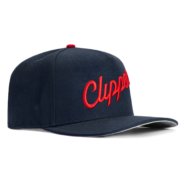 New Era 9Seventy Los Angeles Clippers Script Stretch-Snapback Hat