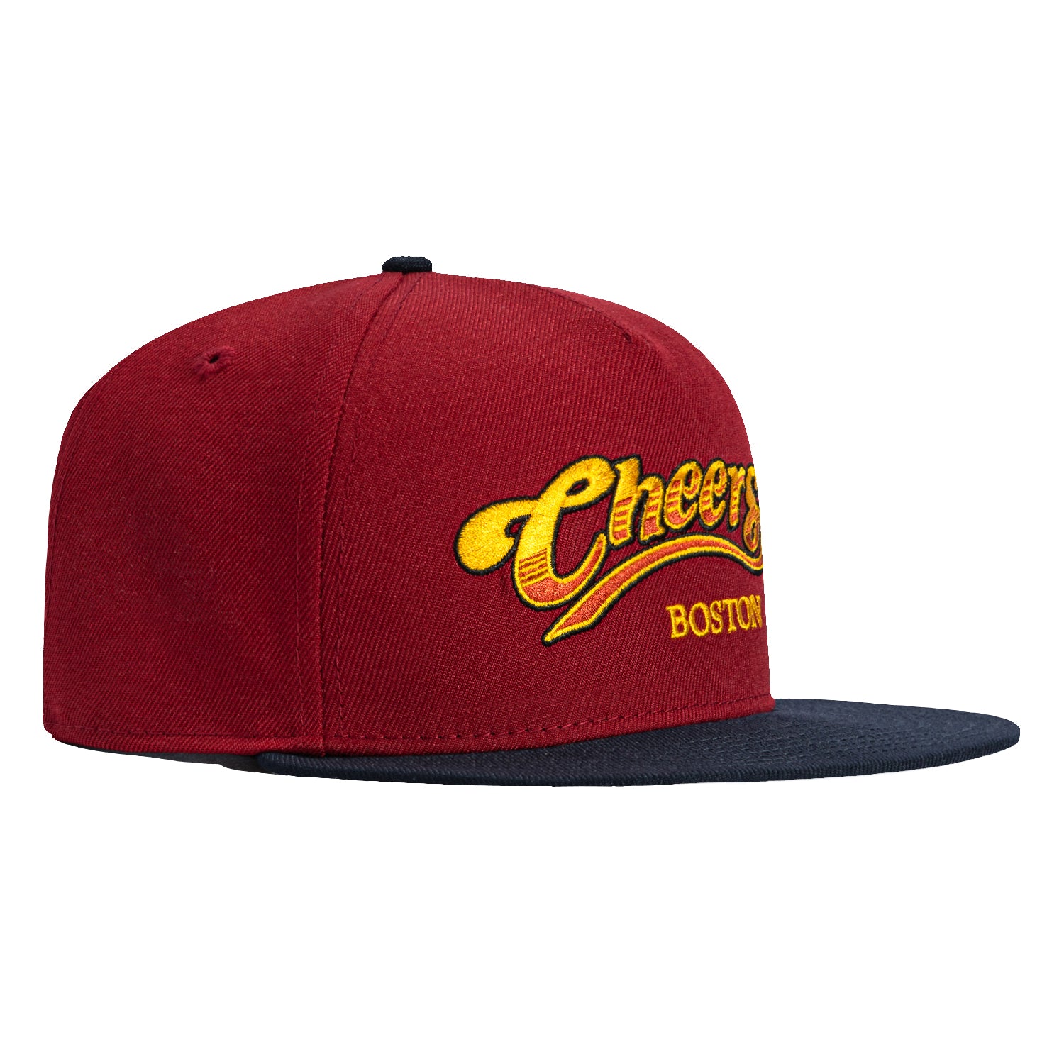 New Era 9Fifty Retro Crown A-Frame Cheers Snapback Hat - Brick