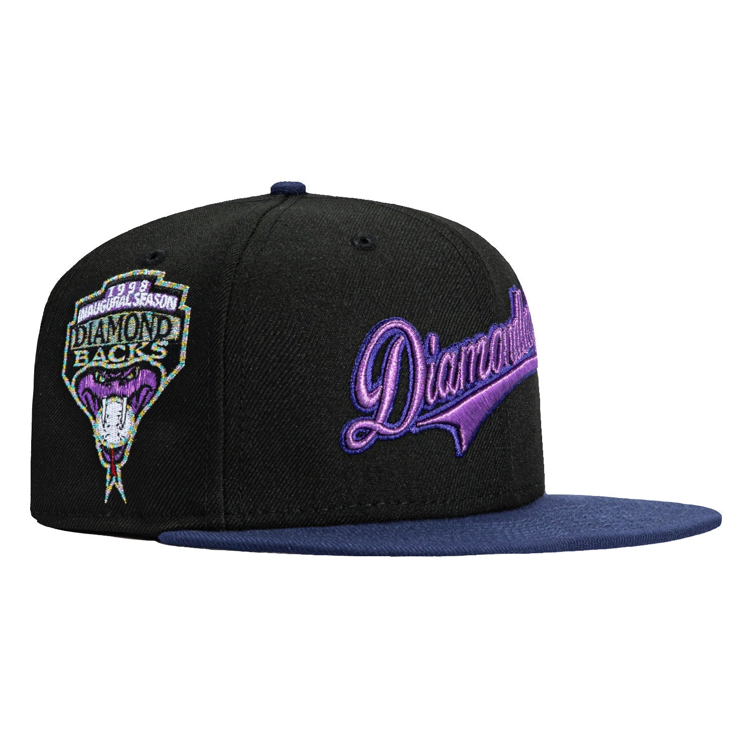 マークアンドロナ　メッシュ　ジャケット　バーガンディ　パープル　S New Era 59Fifty Marine Metallics Arizona Diamondbacks Inaugural