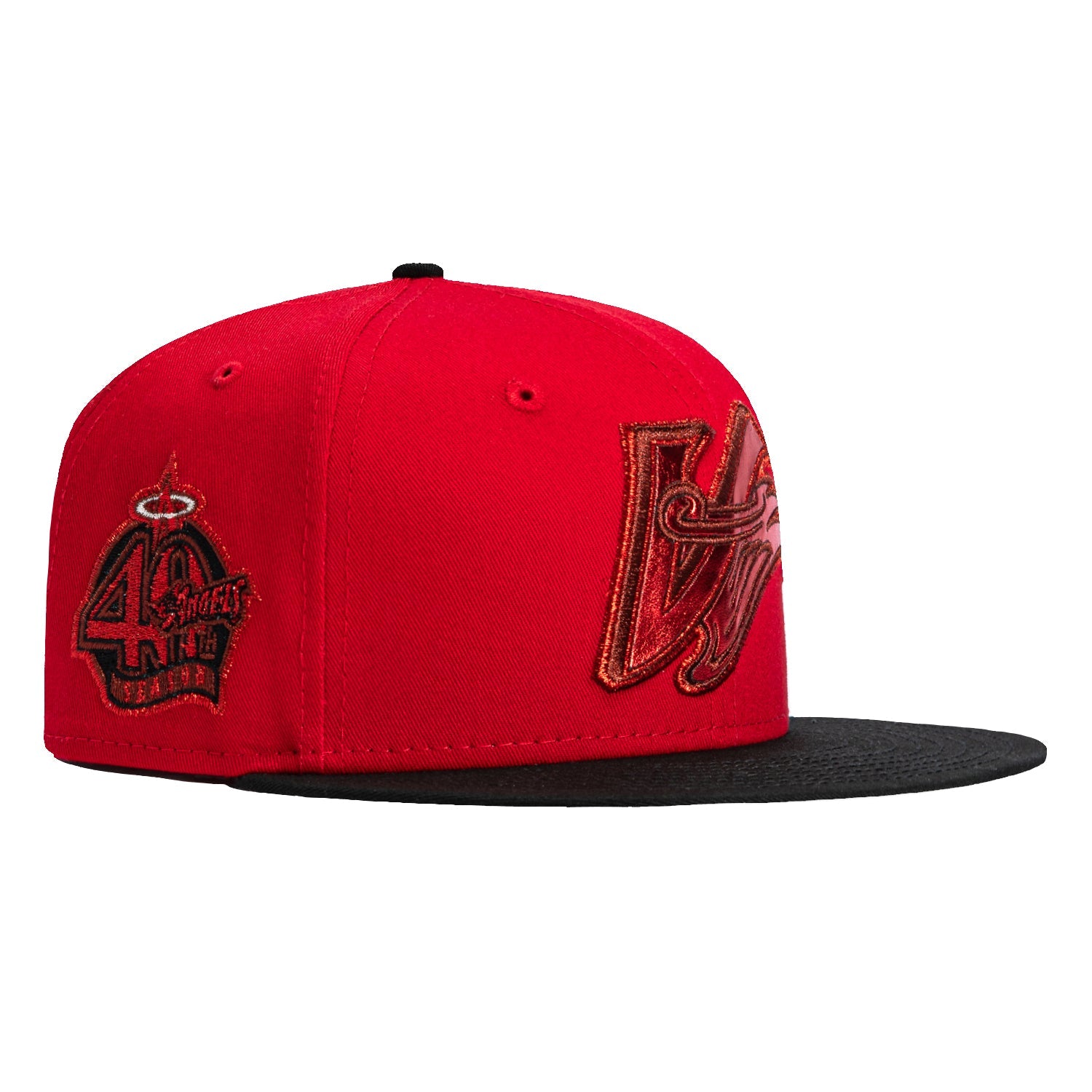 New Era 59Fifty Patent Los Angeles Angels 40th Anniversary