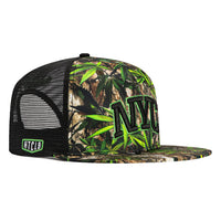 Field Grade New York City NYC Hat Club Logo Patch Trucker Snapback Hat - Realtree