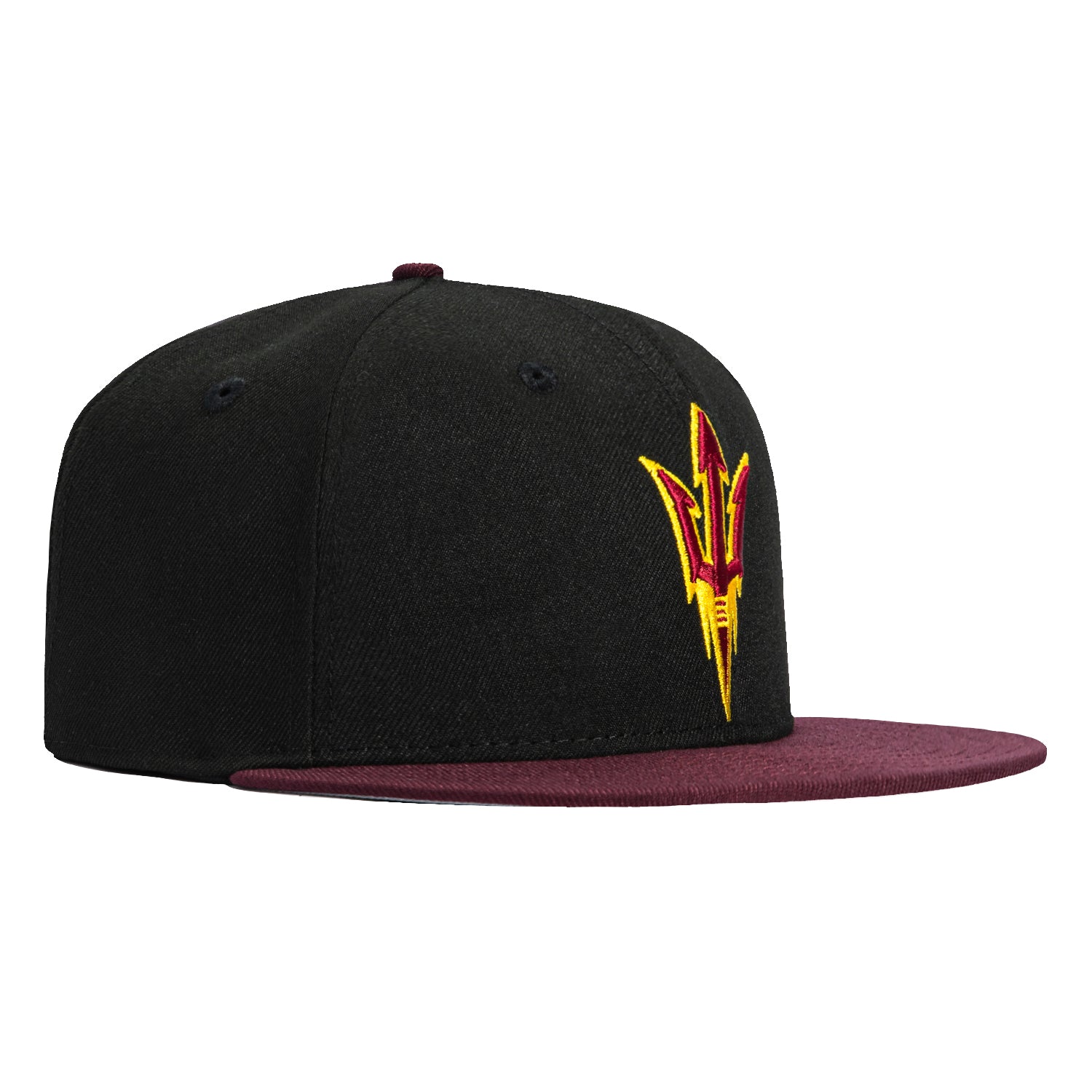 New Era 59Fifty Arizona State Sun Devils Fork Hat - Black, Maroon