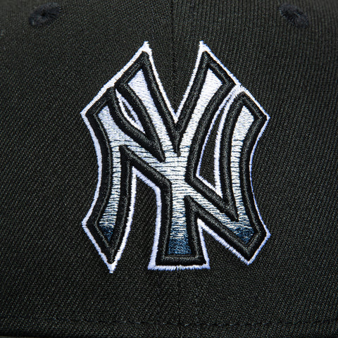New Era 59Fifty Gradient Logo New York Yankees Hat - Black