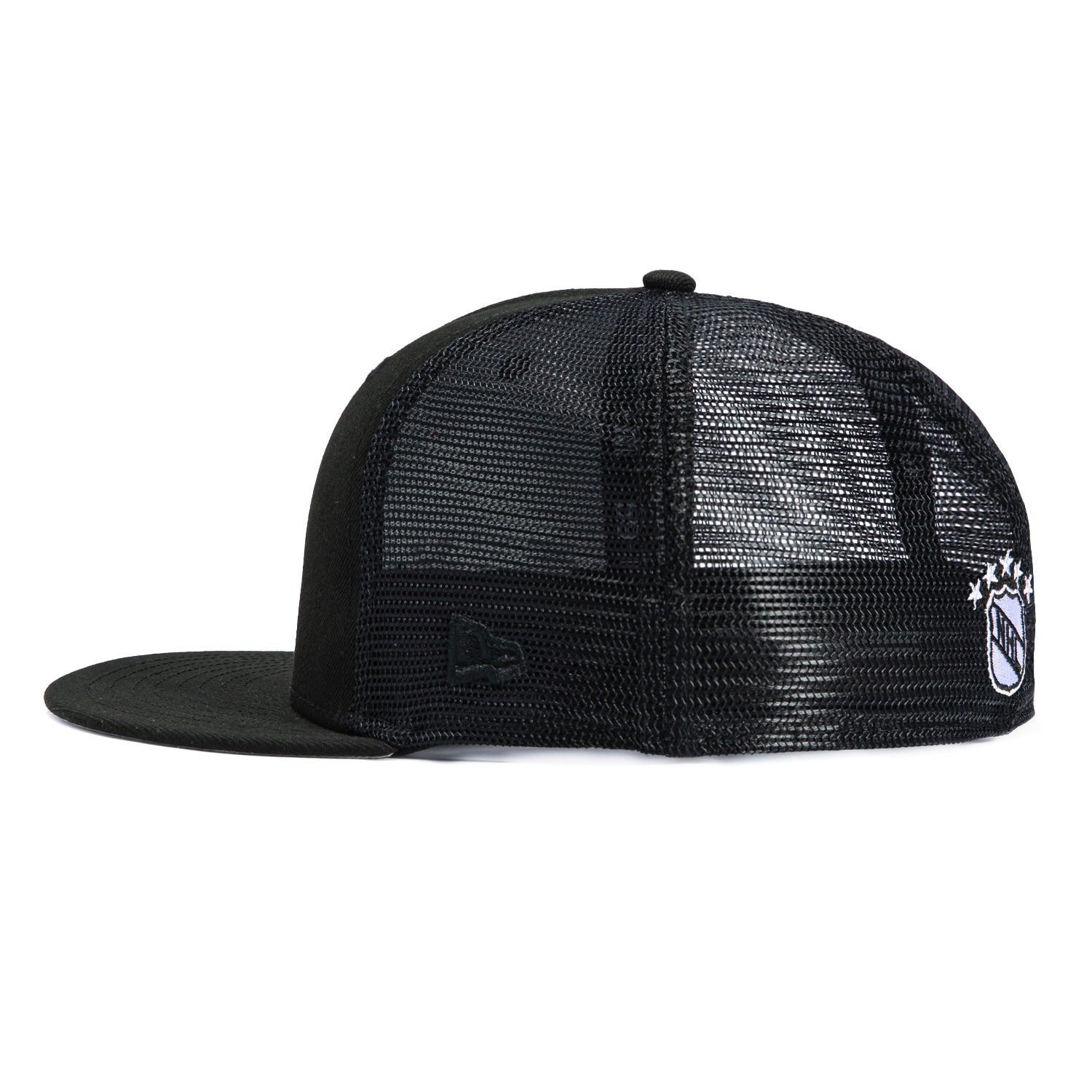 New Era 59Fifty Los Angeles Kings Trucker Script Hat - Black