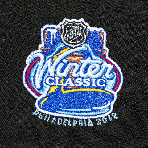 New Era 59Fifty Philadelphia Flyers 2012 Winter Classic Patch Hat - Black