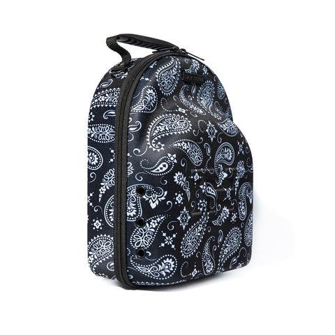 Hat Club 6 Hat Carrier - Black Paisley Nexlyne