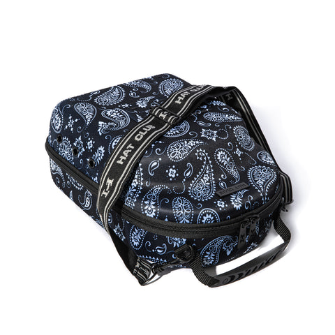 Hat Club 6 Hat Carrier - Black Paisley Nexlyne