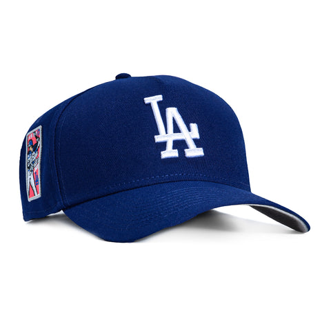 New Era 9Forty A-Frame Los Angeles Dodgers 2025 Tokyo Series Ohtani Patch Snapback Hat - Royal New Era
