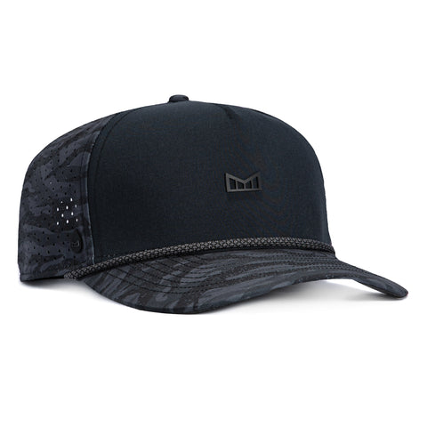 Melin Odysea Hydro Rope Snapback Hat - Black, Camo Melin