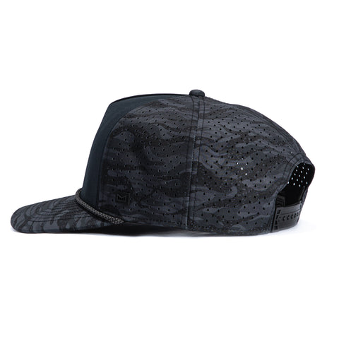 Melin Odysea Hydro Rope Snapback Hat - Black, Camo Melin
