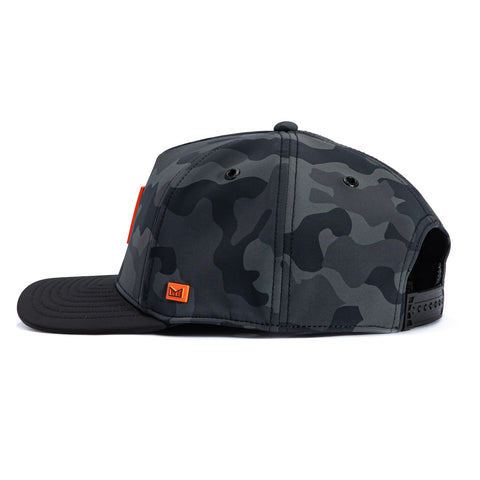 Melin Thermal Odysea Stacked Infinite Snapback Hat - Black, Camo Melin