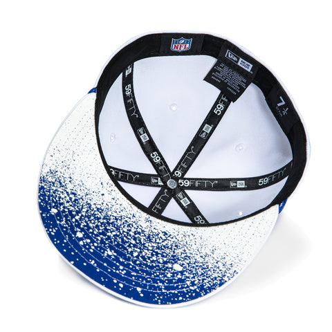 New Era 59Fifty 2025 NFL Rivalries Buffalo Bills Logo Patch Hat - White New Era