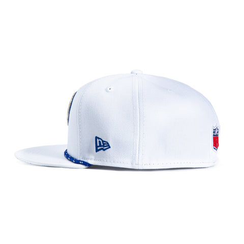 New Era 59Fifty 2025 NFL Rivalries Buffalo Bills Logo Patch Hat - White New Era