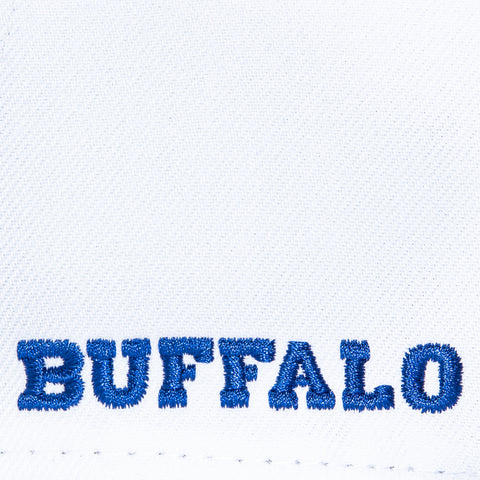 New Era 59Fifty 2025 NFL Rivalries Buffalo Bills Logo Patch Hat - White New Era