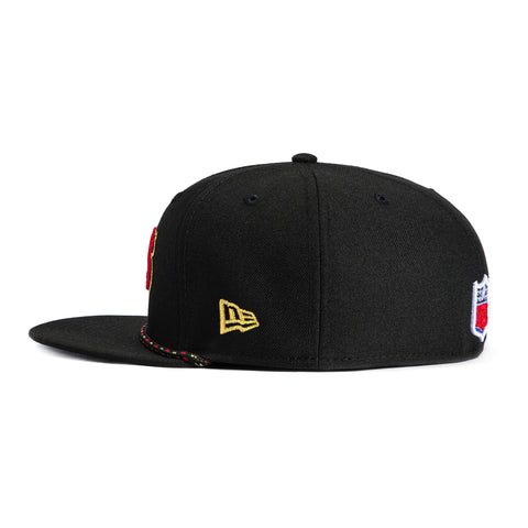 New Era 59Fifty 2025 NFL Rivalries San Francisco 49ers Faithful to The Bay Patch Hat - Black