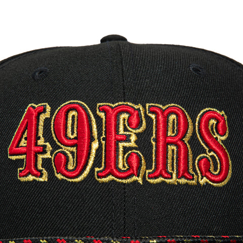 New Era 59Fifty 2025 NFL Rivalries San Francisco 49ers Faithful to The Bay Patch Hat - Black