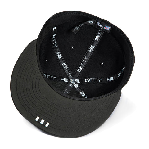 New Era 59Fifty Las Vegas Raiders 2025 Sideline Hat - Black New Era