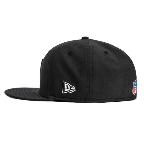 New Era 59Fifty Las Vegas Raiders 2025 Sideline Hat - Black New Era