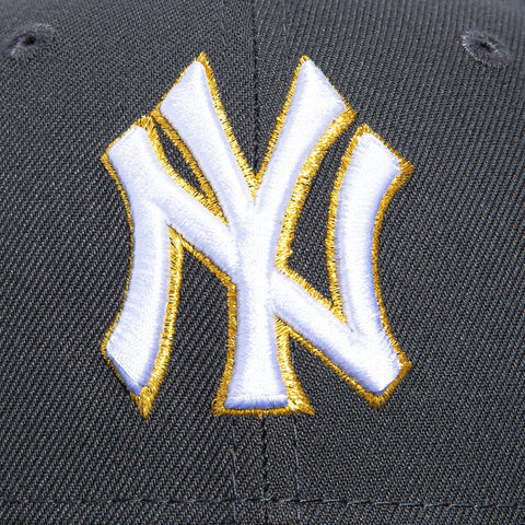 New Era 59Fifty Swarm Pack New York Yankees 1999 World Series Patch Hat - Graphite