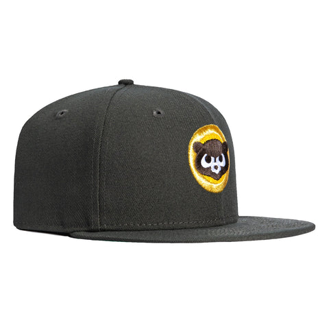 New Era 59Fifty Swarm Pack Chicago Cubs 1979 Hat - Graphite, Brown New Era