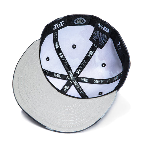 New Era 59Fifty Camo Skin Pittsburgh Penguins 1992 Hat - Black New Era