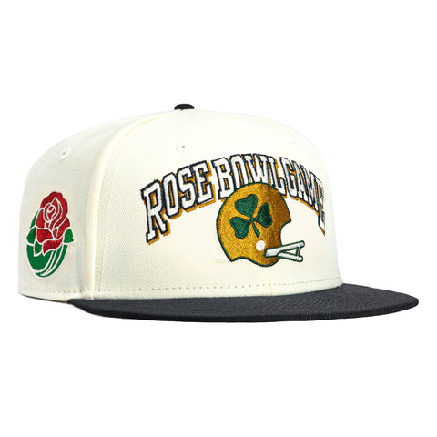 New Era 59Fifty Notre Dame Fighting Irish Rose Bowl Patch Rose