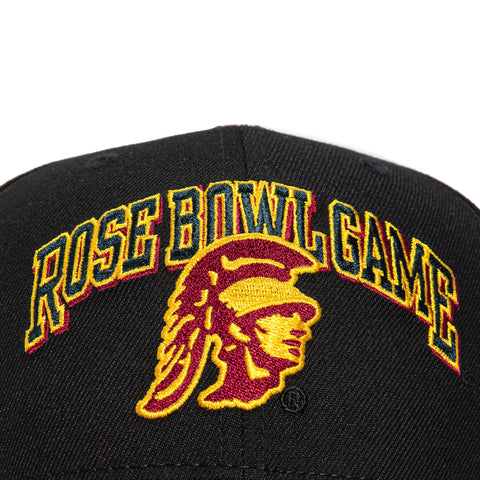 New Era 9Seventy USC Trojans Rose Bowl Game Stretch-Snapback Hat - Black, Cardinal