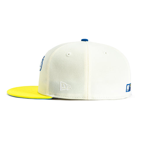 New Era 59Fifty Arizona Diamondbacks Inaugural Patch Light Blue UV Hat - White, Yellow New Era
