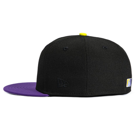 New Era 59Fifty Hartford Yard Goats Thunder Chickens Hat - Black, Purple