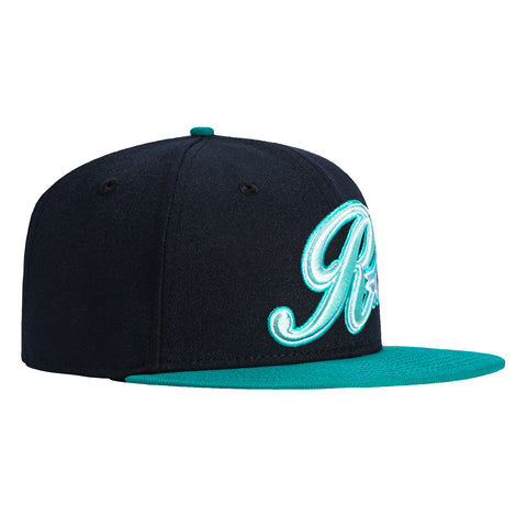 New Era 59Fifty Inland Empire 66ers Pilots Hat Navy, Teal – Hat Club