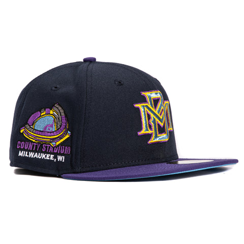 IRV PBL UV 2TONE BREWERS COUNTY 94 NVY/PUR New Era