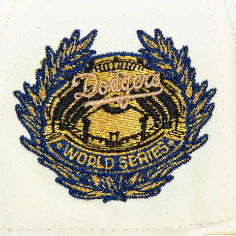New Era 59Fifty Garden of Eden 2 Los Angeles Dodgers 1963 World Series Patch Gradient Hat - White