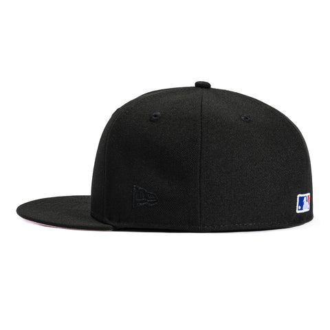 New Era 59Fifty New York Mets 2000 World Series 25th Anniversary Patch Hat - Black, Royal, Orange