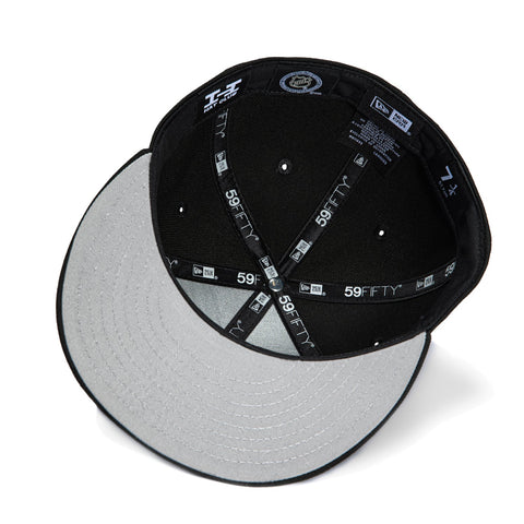 New Era 59Fifty San Jose Sharks 20th Anniversary Patch Hat - Black