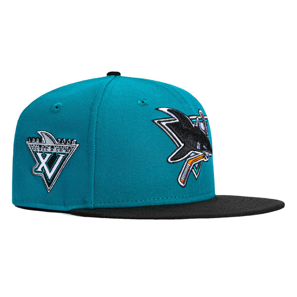 New Era 59Fifty San Jose Sharks 15th Anniversary Patch 1991 Hat