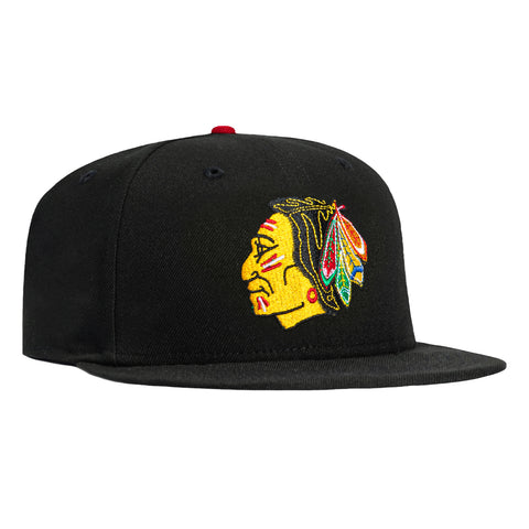 New Era 59Fifty Chicago Blackhawks 1957 Hat - Black New Era