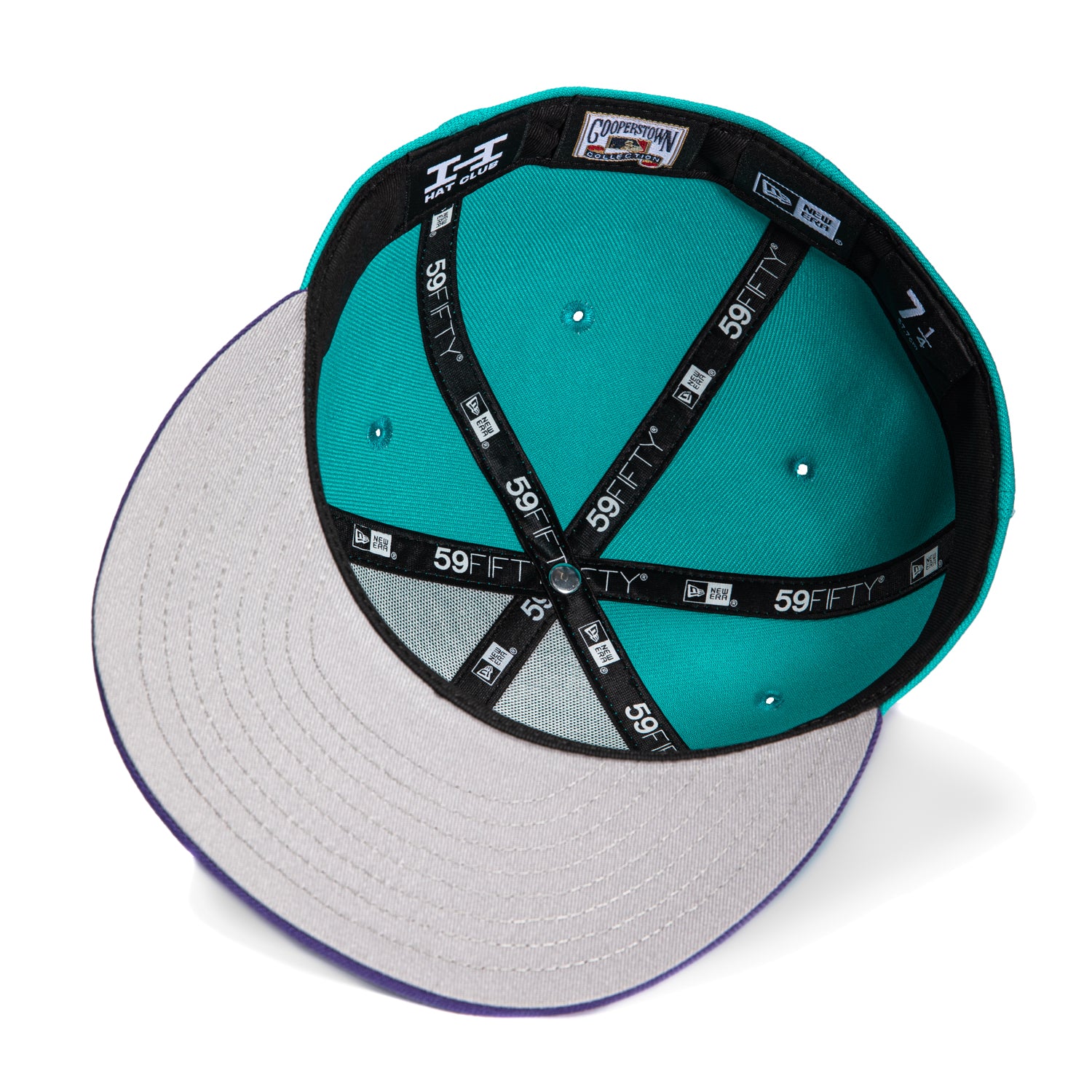 New Era 59Fifty Arizona Diamondbacks Script Hat - Teal, Purple