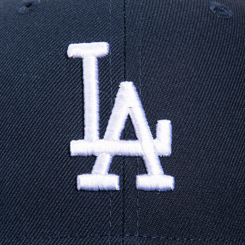 New Era 59Fifty Los Angeles Dodgers Hat - Navy, White