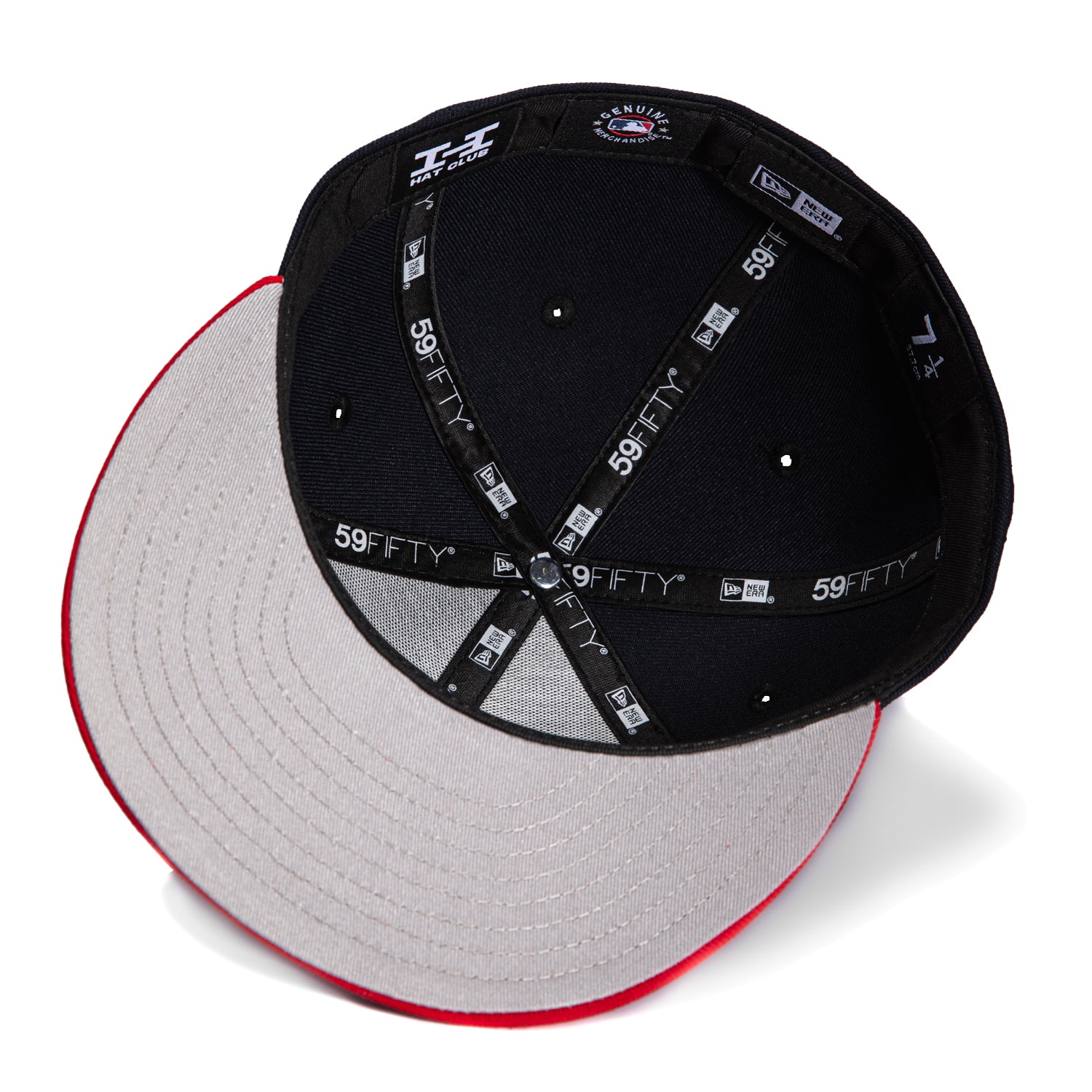New Era 59Fifty Los Angeles Angels Script Hat - Navy, Red – Hat Club