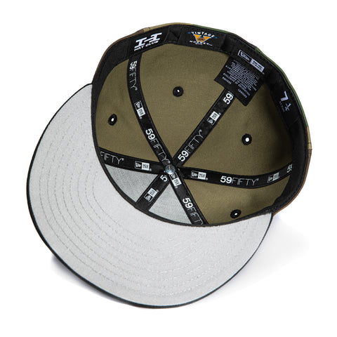 New Era 59Fifty San Jose Sharks SJ Alternate Hat - Camo, Black